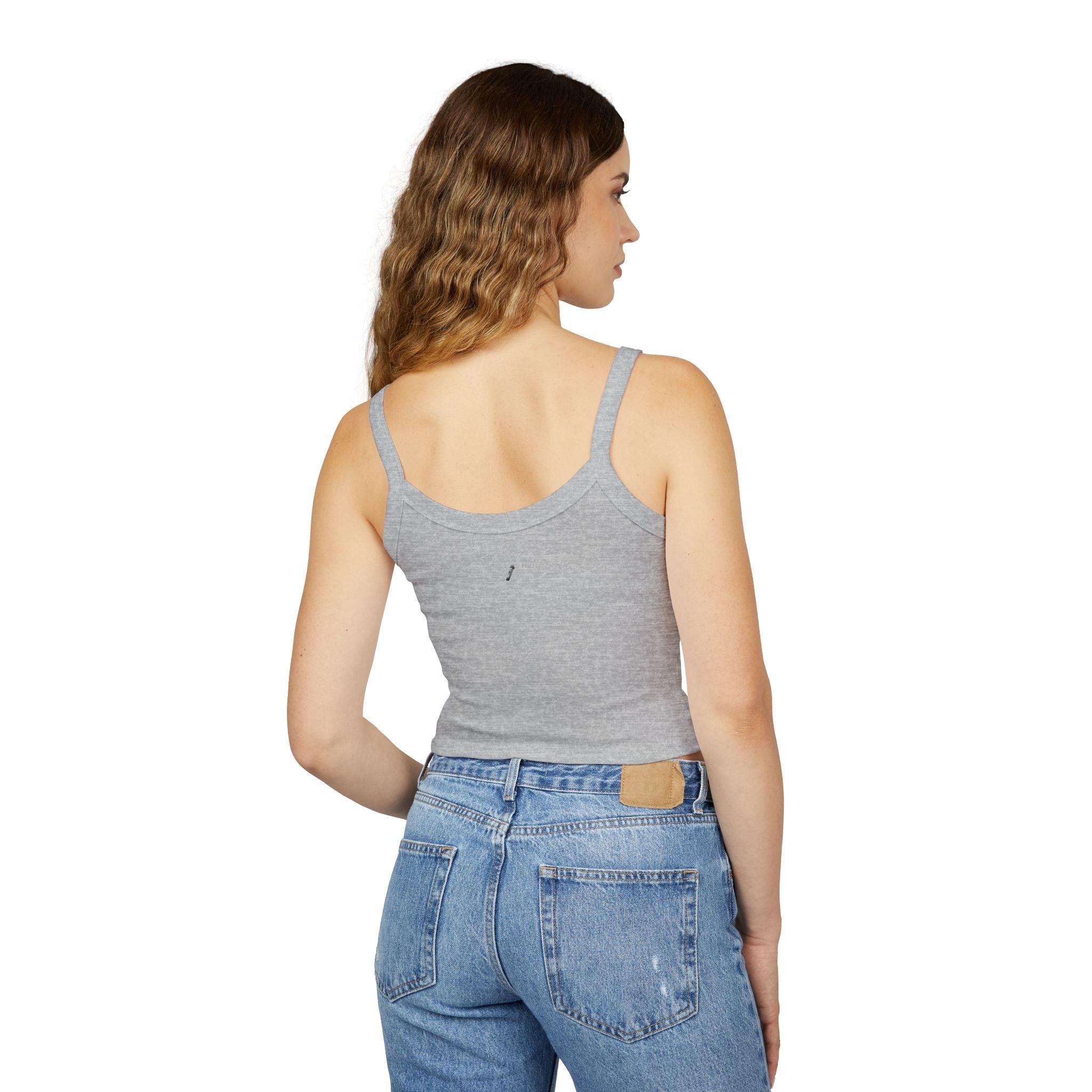 "VJ Ricco"🎤 Women’s Music Vibe Spaghetti Strap Tank – Summer Style, Festival Ready